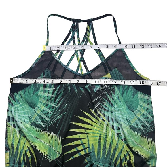 Fabletics | Women | Dash Rainforest Print Lightweight Romper | Size Small - Picture 4 of 12